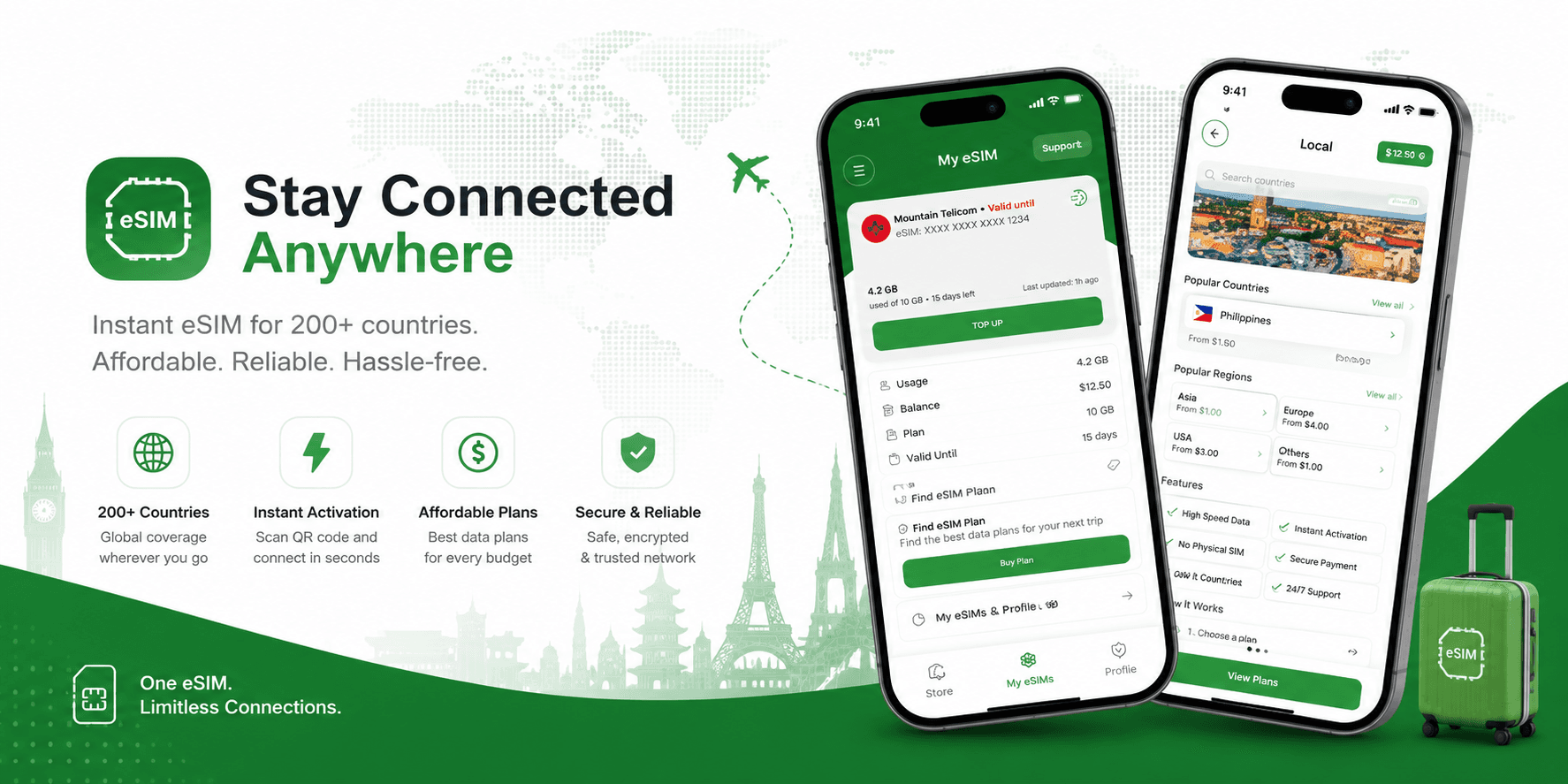 eSIM — Global Mobile Connectivity Platform